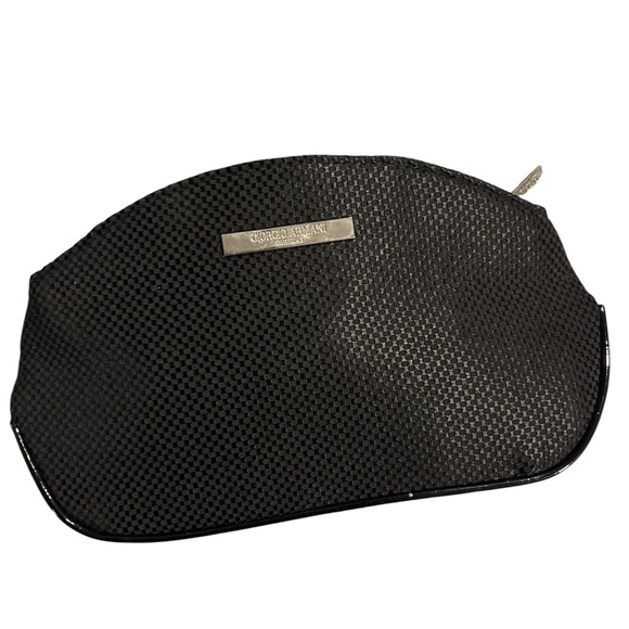 Giorgio Armani Handbags - Giorgio Armani EUC BlackCosmetic Bag